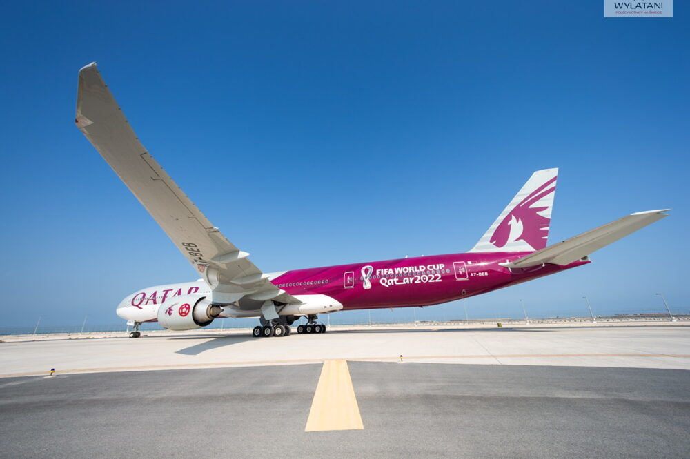 Qatar Airways prezentuje specjalny Boeing 777 Livery