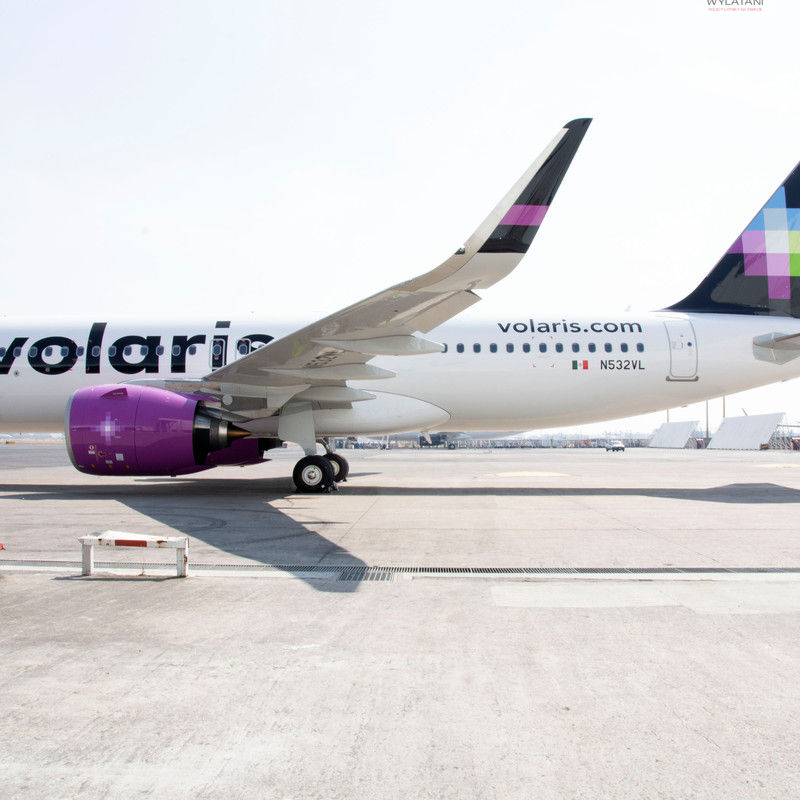 Liczba pasażerów Volaris spadła zaledwie o 1/3 w 2020 r., pomimo pandemii.