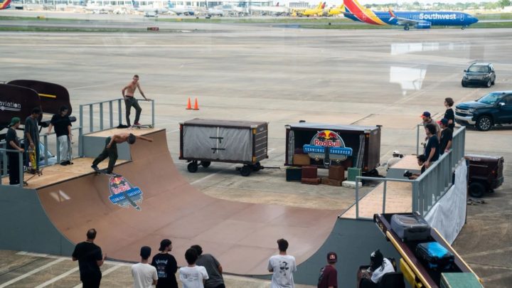 Red Bull przekształca terminal w Nowym Orleanie w skate park