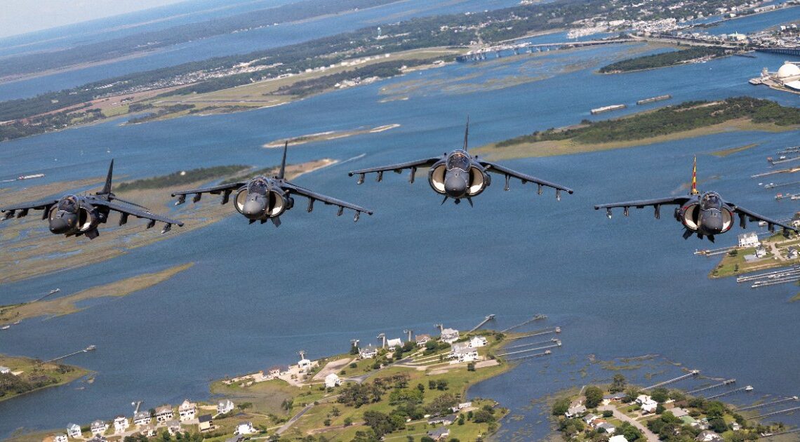 Ostatni Harrier US Marines trafił do muzeum