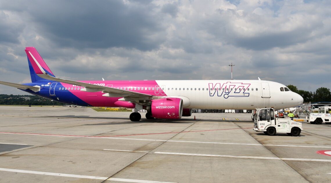 Wizz Air: A321XLR bez silników stoją w Polsce
