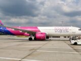 Airbus A321neo linii Wizz Air Malta na płycie lotniska Kraków-Balice