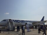 Samolot MC-21 na wystawie lotniczej
